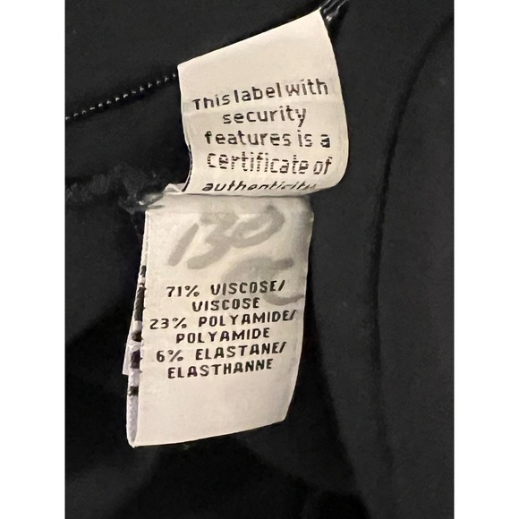 Diane von Furstenberg Saturn Navy Blue Full Front Zip Sheath Dress Size 4 - Picture 7 of 8